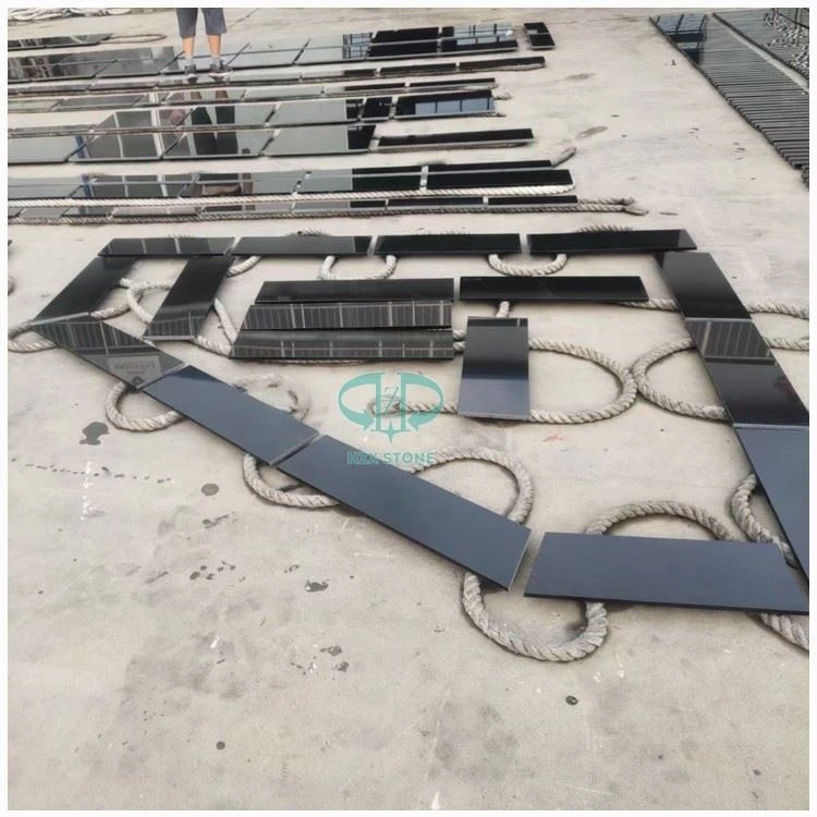 Polished Shanxi Black Granite Tiles