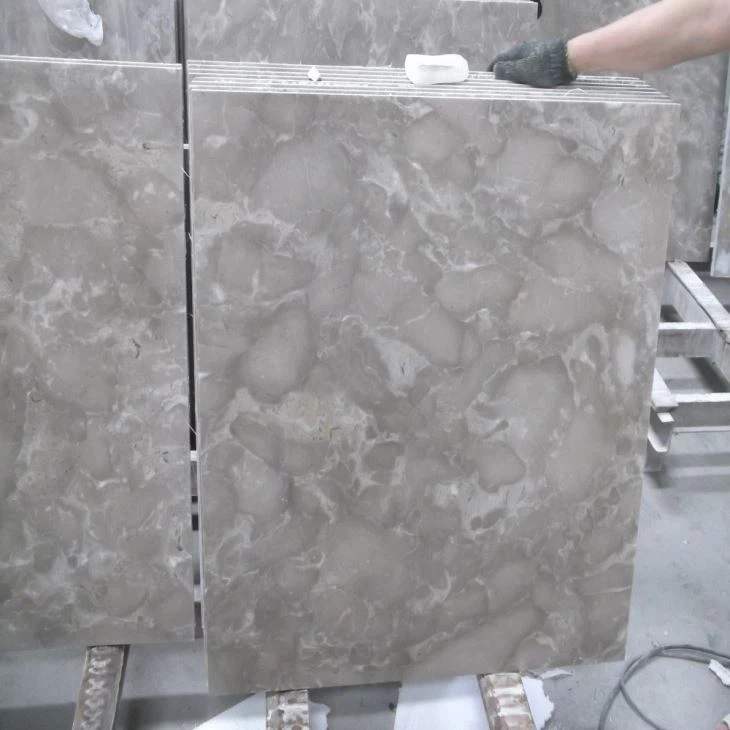 grey emperador marble slab