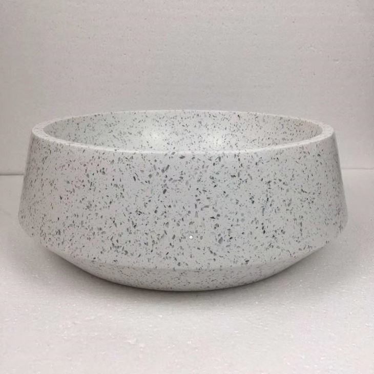 Grey Terrazzo Stone Sink
