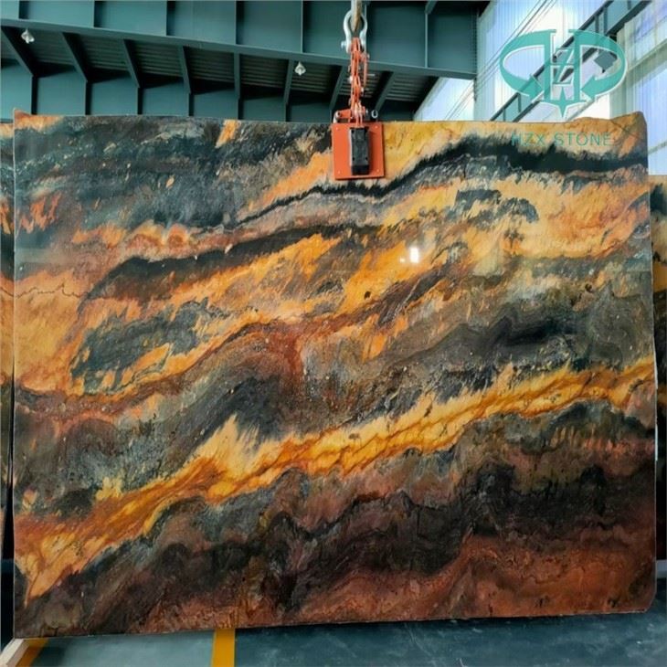 Queen Onyx Marble Slab
