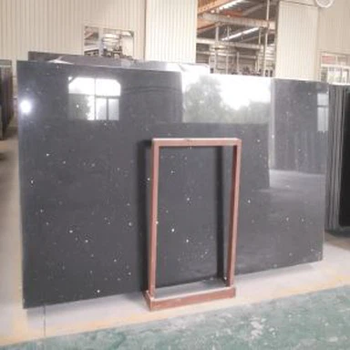 Kuarsa hitam slab