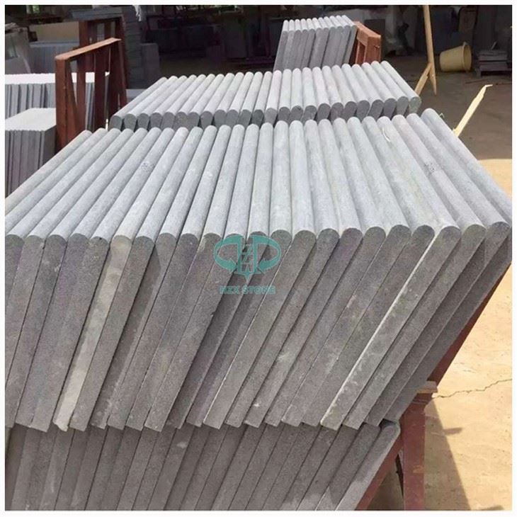 Black Basalt Stone Coping Tiles
