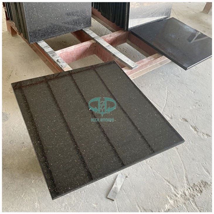 Black Galaxy Granite Wall Tiles
