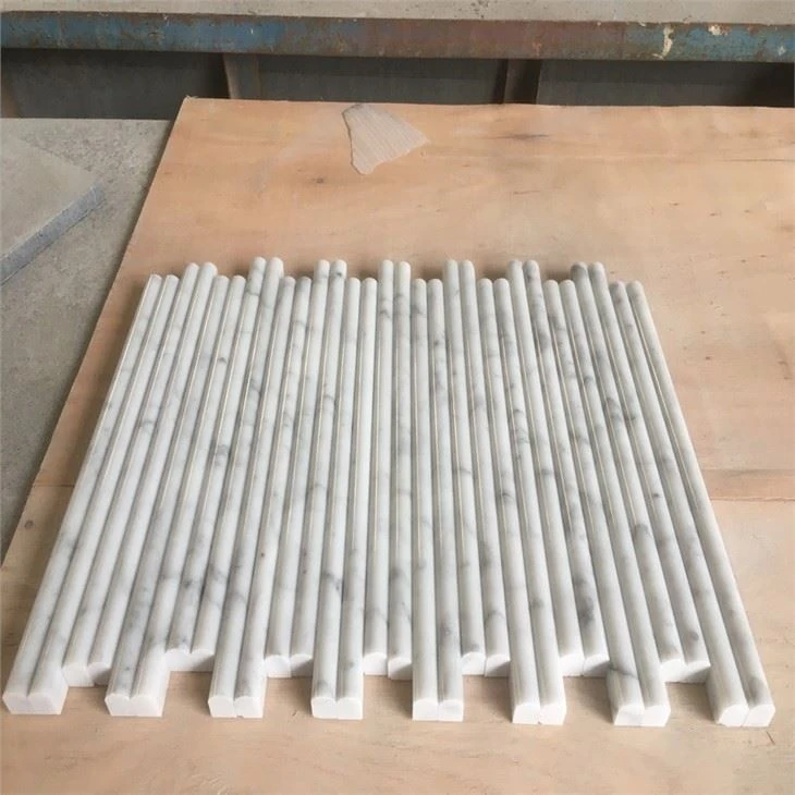 Ubin Skirting Marmer Putih Carrara