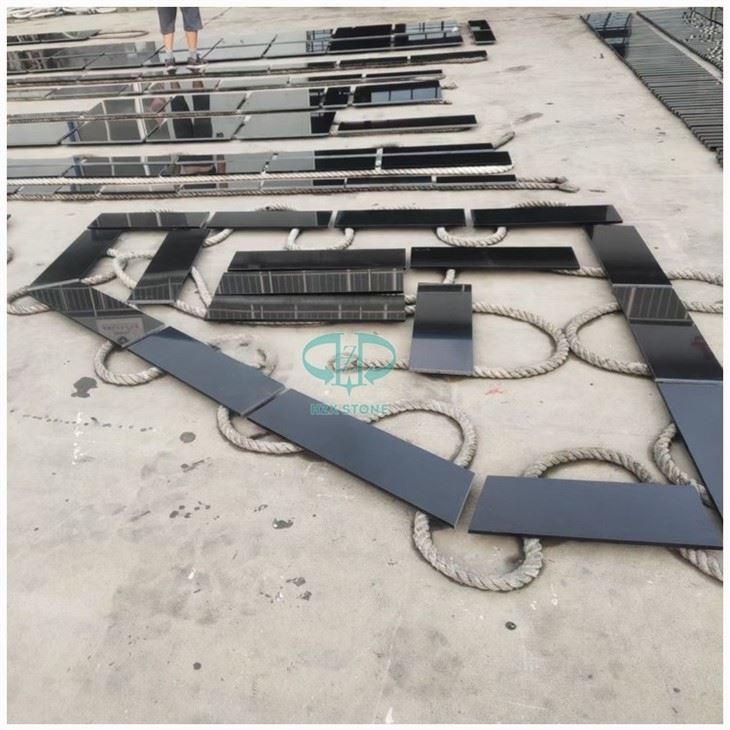 Polished Shanxi Black Granite Tiles