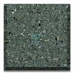 Lembaran Terrazzo Hijau