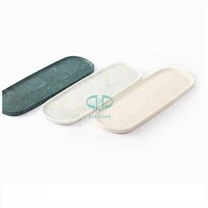 Piring Oval Marmer